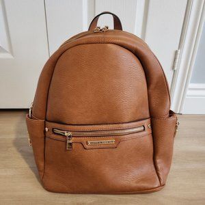 Poppy & Peonies Brooklyn Backpack (Cognac)